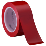 3M 471 Lepiaca páska z mäkkého PVC - červená