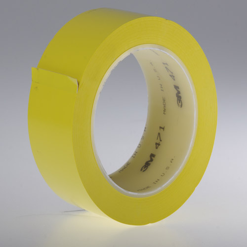 3M 471 Lepiaca páska z mäkkého PVC - žltá