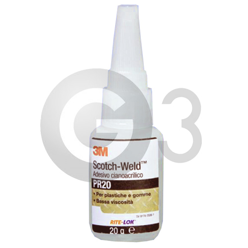 Kyanoakrylátové lepidlo 3M Scotch Weld PR 20